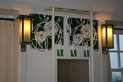 Photograph of Windyhill light fittings (C R Mackintosh) 2007